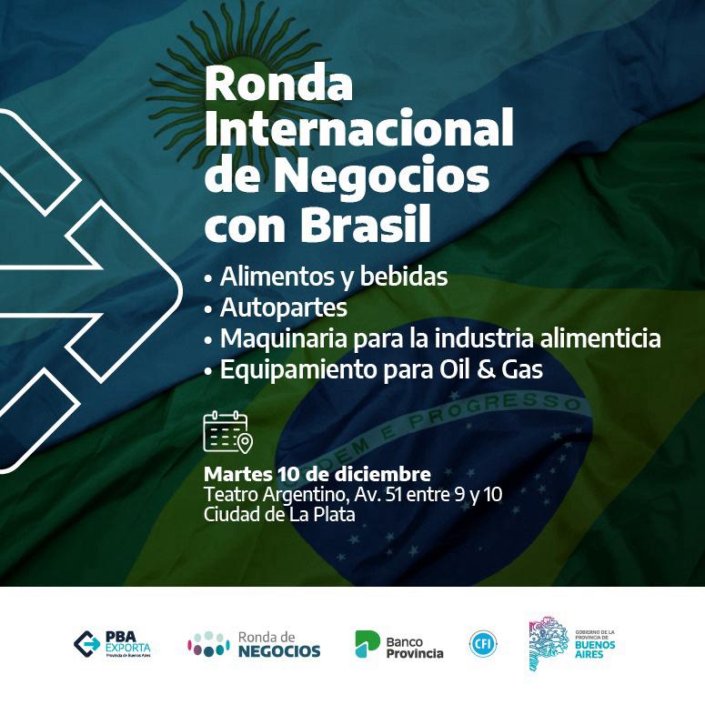 RONDA INTERNACIONAL DE NEGOCIOS CON BRASIL